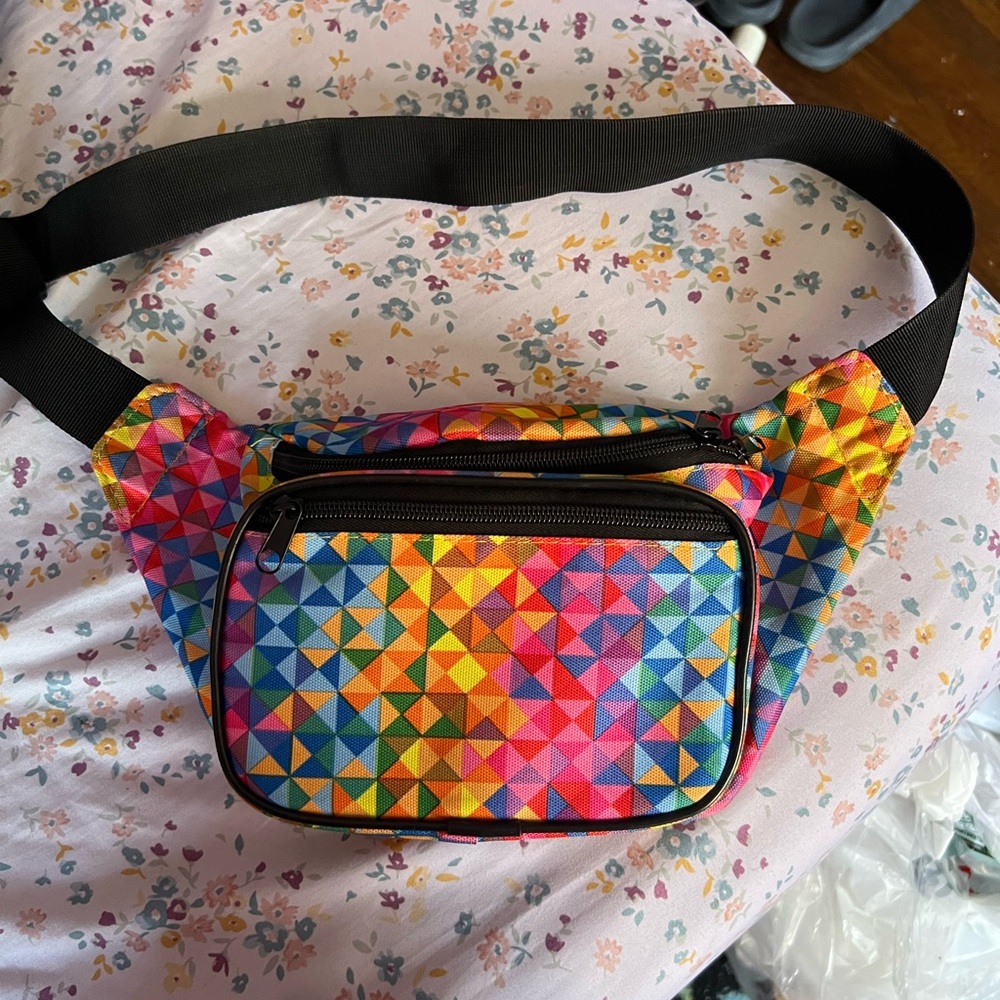 Multicolored Fanny Pack
